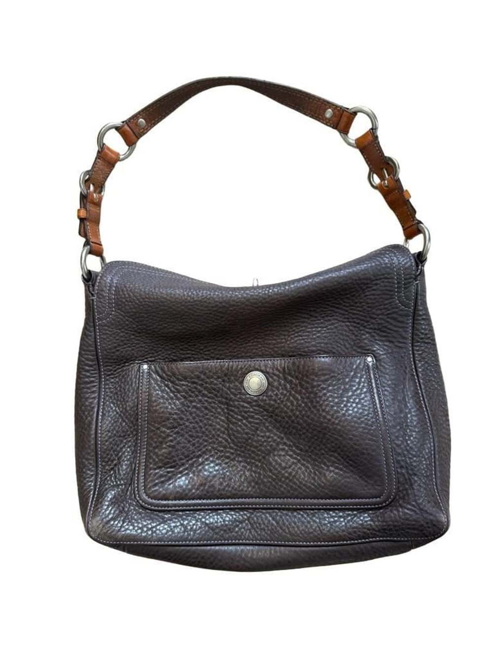 Coach Brown Leather Hobo Shoulder Bag